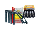 Kit Cabos e velas Fiat Bravo 1.8 16V 2015 até 2016 - NGK